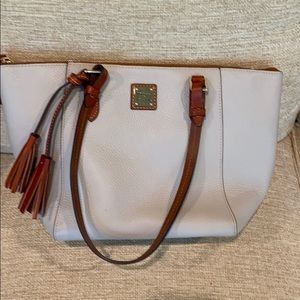 Donney & Bourke Leather Pebble Grain Tote